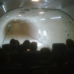 About to take off - this is the inside of G Force One!! on TwitPic